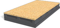 NORD AIRWIND GRAPHITE, Ventilated roof panels with OSB3 layer